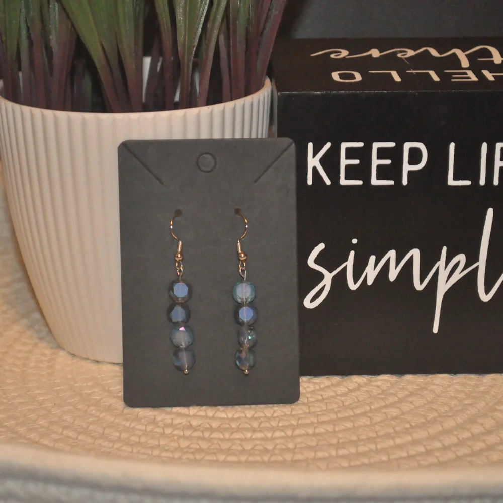 NWT Blue Drop Earrings